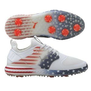 PUMA Limited Edition US OPEN IGNITE PWRADAPT CAGED STARS/STRIPES SHOES SIZE 14